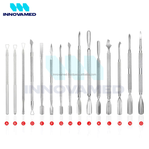 ชุดอุปกรณ์ทำเล็บมือแบบใช้ซ้ำได้ ปี 2025 ผลิตจากเหล็กกล้าไร้สนิมคุณภาพสูง สำหรับดันหนังกำพร้าและทำความสะอาดเล็บ  แบบสองหัว  รับผลิตตามแบบที่ต้องการ - Product Image 4