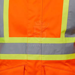 Working <b>Jacket</b> For <b>Men</b> Durable Outerwear With Multiple Pockets Heavy Duty Design For Construction Workshop Industrial - Product Image 5