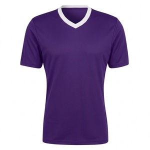 Camiseta de Fútbol con Cuello en V Unisex, Cuello Abierto, Personalizable, Transpirable, de Poliéster, Manga Corta - Product Image 5