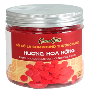 Wholesale Bestselling Compound Chocolate OEM/ODM Service HALAL Biscuits Cookies Rose Chocolate Button Cocoa 1KG Good Price - Product Image 1