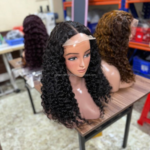Burmese Curly Perruque Glueless <b>Human</b> Hair <b>Wigs</b> Lace Front Raw Vietnamese Hair Products Curls Hair Lace Front <b>Wig</b> - Product Image 3