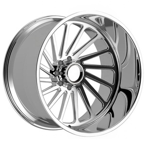 Cerchi Auto Personalizzati Stile H con Bordo Profondo, in Lega di Alluminio Forgiato Lucidato, per Camion 20 22 24 26 28 <span class=keywords><strong>30</strong></span> Pollici, per GMC 2500 - Product Image 1