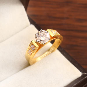 Bague en argent sterling 925 avec pierre en moissanite |   Bijoux de fiançailles en moissanite de luxe - Product Image 5