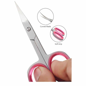 Ciseaux à sourcils, équipement de précision pour la coupe, fabricant OEM ODM, exportateur, ciseaux à sourcils, instrument de beauté professionnel - Product Image 4