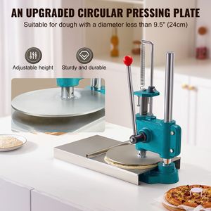 Pressa Manuale per Impasto Pizza in Acciaio Inox 9.5"/24cm per Uso Domestico e Commerciale - Product Image 2