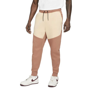 Pantalon de jogging décontracté pour homme, taille mi-haute, color-block, chaud pour l'hiver, en tissu 100% coton 350 GSM, coupe décontractée - Product Image 3