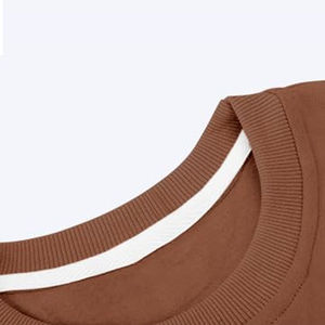 Private Label Crewneck Pullover Casual Printing women's sweatshirt <b>Top</b> Seller Long Sleeve Cotton Sweatshirt For Ladies - Product Image 4