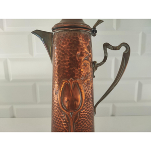 Classic Design Handmade Copper Serving <b>Jug</b> Interior Decor for Tea <b>Drinks</b> and Kitchen Usage Long Size Water Storage Pitcher - Product Image 3