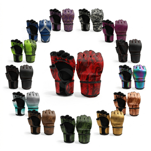 Guantes de Sparring sin Dedos de Primera Calidad, Venta Caliente, Precio Económico Directo de Fábrica, Diseño de Logotipo Personalizado, Guantes de Kickboxing y Taekwondo - Product Image 1