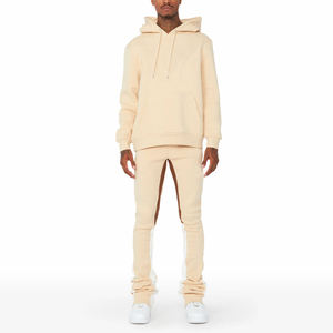 Custom Logo Active <b>Pullover</b> Cotton Polyester Pocket <b>Pullover</b> <b>Men</b> Tracksuit - Product Image 1