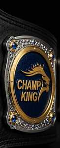 Cinturón de Campeonato Champ King, Diseño de Placa Metálica, Hebilla de Aleación, Estilo Formal - Product Image 5