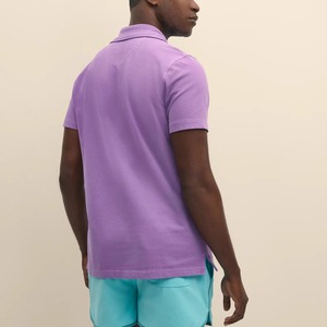 เสื้อเชิ้ตผู้ชายผ้าฝ้าย 100% สำหรับฤดูร้อน สวมใส่สบาย ระบายอากาศได้ดี ทรงหลวม ถักทออย่างดี รับสกรีนโลโก้ คุณภาพสูง แห้งเร็ว - Product Image 3