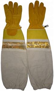 Vente chaude en gros Gants d'apiculteur Gants de sécurité de protection d'abeille en cuir de buffle de qualité supérieure Gants en cuir du Pakistan - Product Image 6