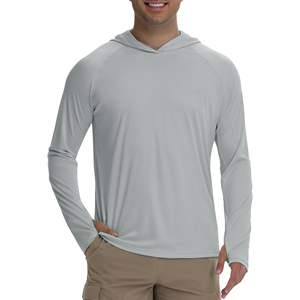 Men’s Sun Protection Hoodie – Lightweight UV Blocking Activewear - Product Image 5