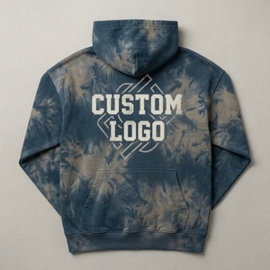 Oversized Tie Dye Pullover Hoodie Mens Womens Streetwear Fleece Hooded <b>Sweatshirt</b> <b>Vintage</b> Washed Unisex Autumn Winter Casual - Product Image 3