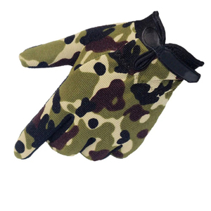 Gants de chasse imprimés camouflage, tactiles, antidérapants, pour la randonnée en plein air, le tir, gants tactiques, fournisseur en gros OEM - Product Image 2