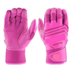 Gants de baseball à doigts entiers, taille réglable, en cuir véritable de qualité supérieure, pour le frappeur, le fielding et l'entraînement, confortables - Product Image 1