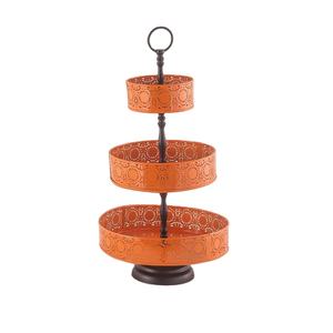 Soporte de Metal transparente para cupcakes, expositor redondo de 3 niveles con Base para boda, decoración de boda de alta calidad - Product Image 1