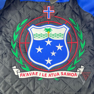 Custom Team Satin High Quality Fashion Men Winter Varsity Bomber Winter Jacket 100% Satin - Product Image 3