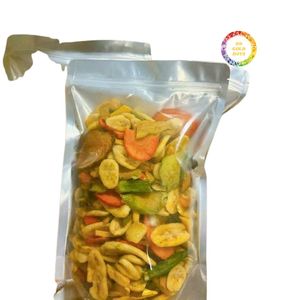 Chips de Frutas Tropicales Crujientes Surtidos, Fritos al Vacío, Snack de Frutas Mixtas, Suministro a Granel para Importadores de Supermercados, OEM - Product Image 3