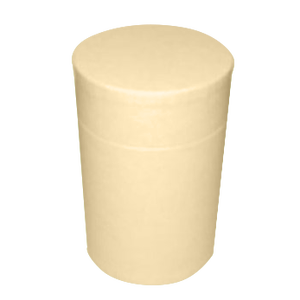 Coffrets cadeaux en papier kraft recyclé personnalisé brun cosmétique fait à la main cylindre base du couvercle brillant laminage gaufrage mat - Product Image 2