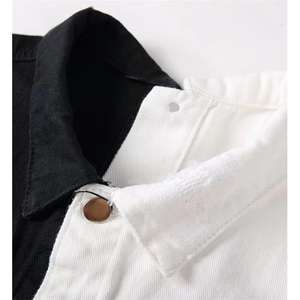 Veste en jean tendance en gros, veste en jean personnalisée pour hommes - Product Image 3