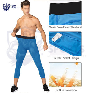Pantalones de Compresión para Hombre, Transpirables, de Alto Rendimiento, Cómodos, de Alta Calidad, a la Moda, Más Vendidos, al Por Mayor - Product Image 4