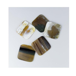Posavasos de Cuerno de Búfalo para el Hogar y Restaurantes, Color Natural, Cuerno de Alta Calidad - Product Image 5