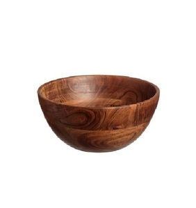 ชุดชามสลัด/ซุป/ผลไม้ ทำจากไม้กระถินณรงค์ ผลิตโดยตรงจากโรงงาน งานแฮนด์เมด ของใหม่ล่าสุด สำหรับเสิร์ฟอาหารในครัว - Product Image 6