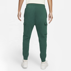 กางเกงวอร์มคาร์โก้บุขนหนาน้ำหนัก 365 กรัม สำหรับผู้ชาย เอวกลาง ทรงจ็อกเกอร์ มีกระเป๋าใหญ่ สไตล์ลำลอง - Product Image 2
