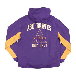 Chaqueta Deportiva de Satén Personalizada de Invierno del Equipo Alcorn State |   Béisbol Masculino |   Soporte |   Logotipo Bordado |   Fabricante OEM al por Mayor - Product Image 5