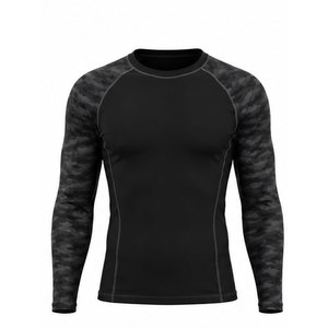 Rash Guard เนื้อผ้าระบายอากาศได้ดีมีความยืดหยุ่นสวมใส่สบายใช้ทุกวันวัสดุน้ำหนักเบา - Product Image 1