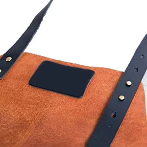 Nouvel arrivage : Tablier en cuir personnalisé, robuste, pour soudeur et boucher, à prix avantageux. - Product Image 5
