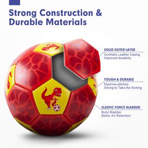 Balón de Fútbol Profesional Clásico Tamaño 4/5 de Cuero PU de Alta Calidad Ecológico con Logotipo Personalizado Color Personalizado Sports Direct - Product Image 6