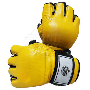 Guantes de Boxeo MMA de Alta Calidad, de Cuero, Medios Dedos, Ligeros, Tela Suave al Tacto, Novedad 2026, en Venta - Product Image 4
