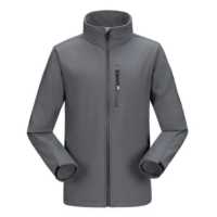 Veste softshell imperméable coupe-vent légère pour homme, couleur orange brun, logo personnalisé, fermeture éclair, col montant, capuche, chasse