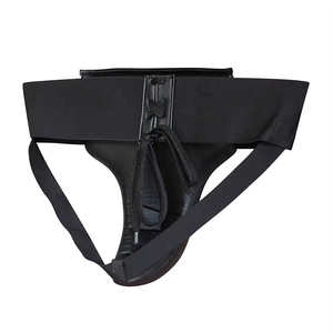 Elasticated Waist Heavy Duty Customized Material <b>Groin</b> Guard OEM Men High Quality Boxing Muay Thai MMA <b>Groin</b> <b>Protector</b> WHITE - Product Image 4