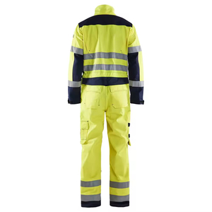 Overol de Seguridad OEM Unisex Resistente al Fuego ANSI Clase 2 con Cinta Reflectante de Alta Visibilidad, Proveedor Zohan Creation - Product Image 3