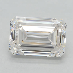 Émeraude de laboratoire CVD certifiée IGI 10,02 CT, taille diamant, couleur F, clarté VVS2 pour créations de bijoux uniques et artistiques - Product Image 1