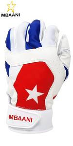 Baseball and Softball Batting Gloves – Rip and Tear Resistant – Reinforced Crotch, <b>Padded</b> Protection, Adjustable Sizes - Product Image 6