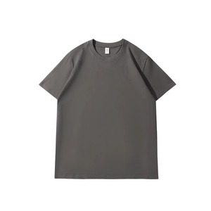 เสื้อยืดคอตตอนแท้ 100% ขายส่ง เสื้อยืดคอกลมเนื้อหนา ผู้ผลิตเสื้อผ้า OEM ODM รับผลิตเสื้อผ้า - Product Image 1