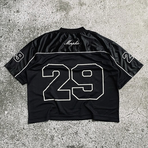 Camiseta Oversize de Malla para Hombre, Jersey de Fútbol Americano Personalizado, Uniforme de Fútbol Americano de Moda al por Mayor - Product Image 6
