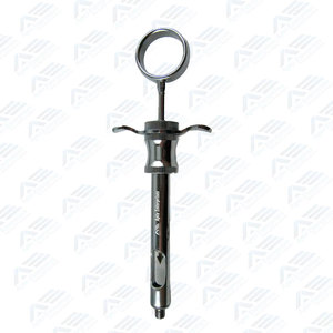 Instrument chirurgical pour injection précise et procédures dentaires professionnelles, seringue auto-aspirante dentaire en acier inoxydable - Product Image 3