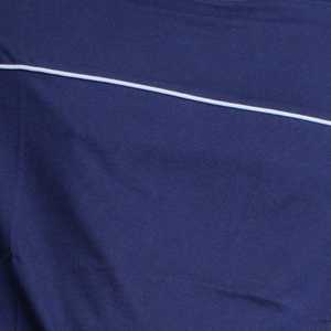 เสื้อยืดแขนสั้นทรงหลวมผ้าคอตตอนเจอร์ซีย์สำหรับผู้ชาย  โลโก้ด้านหน้า  ขอบเสื้อสีขาว  คอกลม  น้ำหนัก 320 กรัม  ไซส์ XS  รับผลิตแบบ OEM ODM ขายส่ง - Product Image 3