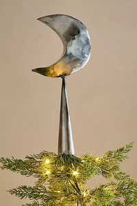 Décoration de Noël en métal en forme d'étoile pour le sommet de l'arbre, ornement traditionnel d'intérieur à suspendre - Product Image 3