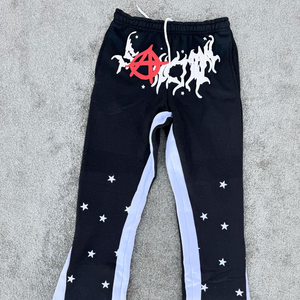 Ensemble sweat à capuche et pantalon de survêtement imprimé DTG personnalisé avec logo pour fabricant de vêtements – Survêtement technique en molleton - Product Image 3