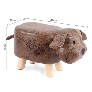 Taburete de Madera de Sheesham Tallado a Mano con Forma de Toro - Muebles de Madera con Forma de Animales al por Mayor de la India - Product Image 4