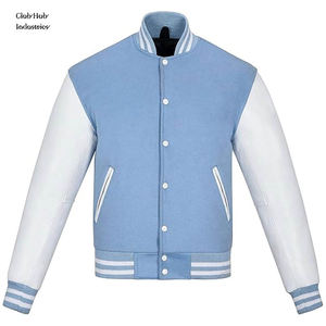Chaqueta Varsity Moderna de Lona para Hombre, Resistente al Viento, Transpirable, de Secado Rápido, Corte Regular, Chaqueta Varsity de Lona con Cuello Alto de Diseñador para Hombre - Product Image 1