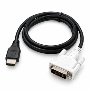 Cable Adaptador HDMI a DVI de 1.5m, Conector HDMI Macho a DVI Hembra, Cable de Video de 1080P a 60Hz para Monitor, PC, Proyector - Product Image 3