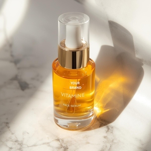 Suero Facial Antienvejecimiento Natural del Fabricante, Niacinamida, Vitamina E Líquida, Marca Privada para Reducir Líneas Finas y Arrugas - Product Image 2